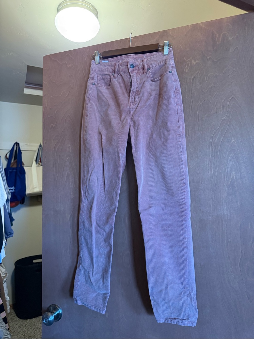 American Eagle Outfitters corduroy straight leg pant